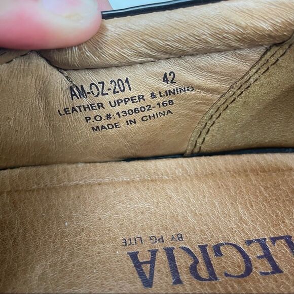 Alegria Oz Choco Patent Leather Slip-On Shoes - Picture 9 of 9